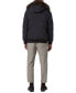 ფოტო #2 პროდუქტის Men's Down Bomber with Faux Fur Trim and Removable Hood