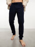 Фото #7 товара Polo Ralph Lauren icon logo double knit cuffed joggers in aviator navy