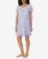 ფოტო #4 პროდუქტის Women's Cap Sleeve Short Sleepshirt Nightgown
