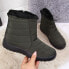 Фото #1 товара Зимние ботинки с молнией Waterproof NEWS W EVE181D хаки от Inny