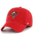 ფოტო #1 პროდუქტის Men's Red Tampa Bay Buccaneers Franchise Logo Fitted Hat