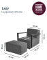 Фото #2 товара LAZY Sessel Cordstoff