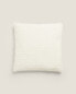 Фото #1 товара Textured cotton cushion cover