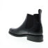 Фото #6 товара Wolverine BLVD Chelsea W990092 Mens Black Leather Lace Up Chelsea Boots 7
