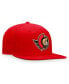 Men's Red Ottawa Senators Core Primary Logo Fitted Hat