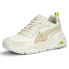 Фото #3 товара Puma Trc Mira Tech Pop Lace Up Womens Off White Sneakers Casual Shoes 39065102