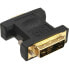 Фото #1 товара InLine DVI-A Adapter DVI 12+5 male to VGA 15HD female gold plated