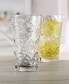 Фото #3 товара Double Circle Set of 4 - 7 oz Juice Glasses