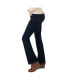 Фото #2 товара Women's The Curvy Mid Rise Bootcut Jeans