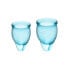 Фото #4 товара Satisfyer Feel Confident - Menstrual Cup Set, 15 & 20 ml