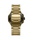 ფოტო #3 პროდუქტის Men's Raptor Gold-Tone Bracelet Watch 46mm