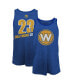 Men's Threads Draymond Green Royal Golden State Warriors Name and Number Tri-Blend Tank Top
