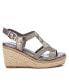 Фото #1 товара Women's Jute Wedge Sandals By