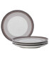 Фото #1 товара Colorscapes Layers Coupe Salad Plate Set/4, 8.25"