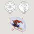 CERDA GROUP Spiderman Manual Bubble Umbrella