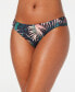 Фото #1 товара Bar Iii 259891 Women Printed Side-Shirred Hipster Bikini Bottoms Size Small