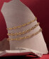 Paperclip Link Chain Bracelet in 10k Gold