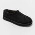 Men's Michael Moccasin Scuff Slippers - Goodfellow & Co Black 14