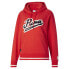Фото #2 товара Puma Play Nyc Pullover Hoodie Womens Red Casual Outerwear 62176920