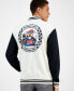 Фото #2 товара Men's Mario Kart Varsity Bomber Jacket