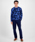 ფოტო #2 პროდუქტის Men's Printed Camo Cashmere Sweater, Created for Macy's