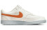 Фото #2 товара Nike Court Vision 1 Low 可回收材料 轻便耐磨 低帮 板鞋 男款 白橙 / Кроссовки Nike Court Vision 1 Low DH2987-104