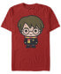 Фото #1 товара Men's Chibi Harry Short Sleeve Crew T-shirt