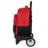 Школьный рюкзак с колесиками Sevilla Fútbol Club Чёрный Красный 33 X 45 X 22 cm