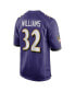 Men's Marcus Williams Purple Baltimore Ravens Player Game Jersey