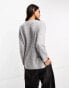 Фото #4 товара New Look oversized jumper in light grey