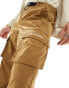 Columbia Doverwood II crinkle cargo pants in brown