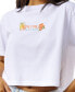 ფოტო #4 პროდუქტის Juniors' Island Crop T-Shirt