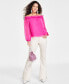 Фото #3 товара Women's Off-The-Shoulder Ruffled Top, Created for Macy's