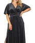 ფოტო #2 პროდუქტის Women's Plus Size Verona Velvet Evening Gown