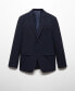 Фото #4 товара Men's Stretch Fabric Slim-Fit Suit Jacket