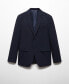 Men's Stretch Fabric Slim-Fit Suit Jacket