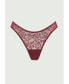 ფოტო #2 პროდუქტის Women's The Thong - Botanical Lace