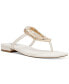 Фото #1 товара Women's Melo Ornament Embellished T-Strap Slide Sandals