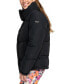 Фото #7 товара Juniors' Winter Rebel Puffed-Collar Bomber Jacket