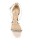 Фото #4 товара Women's Daphne Block Heel Evening Sandals