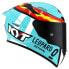 KYT TT-Course Replica Leopard Tri full face helmet