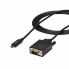 Фото #3 товара Кабель USB C — VGA Startech CDP2VGAMM2MB 2 m Чёрный
