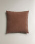 Фото #3 товара Velvet cushion cover