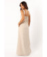 ფოტო #4 პროდუქტის Women's Sjon Contrast Strap Maxi Dress