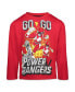 ფოტო #6 პროდუქტის Toddler Boys Red Ranger Zach Blue Ranger Megazord 2 Pack T-Shirts to