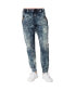 Фото #1 товара Джоггеры джинсы Level 7 для мужчин Premium Knit Denim
