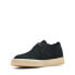 Фото #4 товара Clarks Trek Cup 26165826 Mens Black Suede Oxfords & Lace Ups Casual Shoes