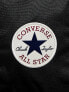 Converse small square backpack in black