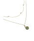 Фото #2 товара seree emma — Pearl and jade layered necklace