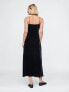 Фото #1 товара Recycled Velvet Maxi Slip Dress